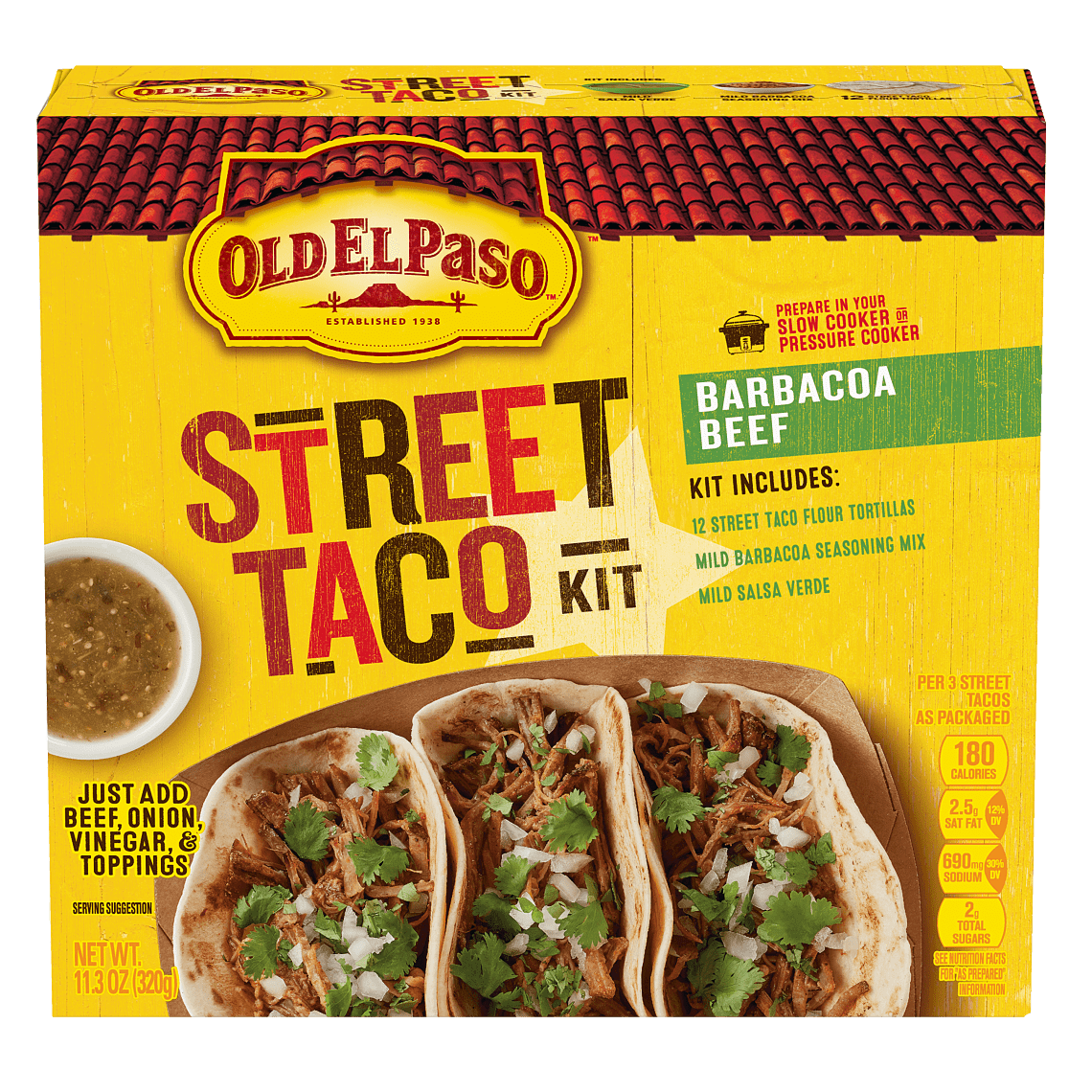Barbacoa Beef Street Taco Kit